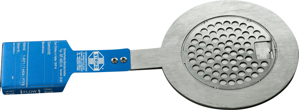 Disque de rupture Double effet / Bidirectionnel SF-MD Disque de rupture Double effet / Bidirectionnel SF-MD